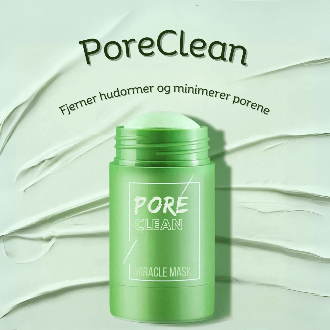 PoreClean - Mirakelmaske mot hudormer og store porer